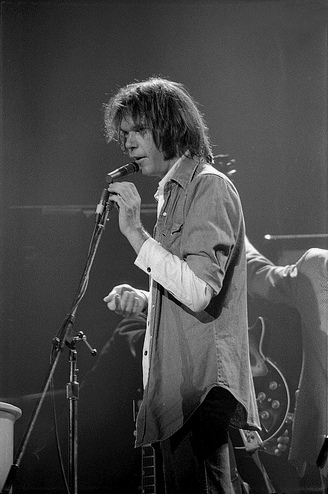 Neil Young live in Austin, 1976